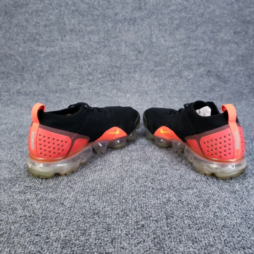 Nike Air Vapormax‎ Flyknit Shoes Mens Size 9.5 Black Sneakers 942842-005
